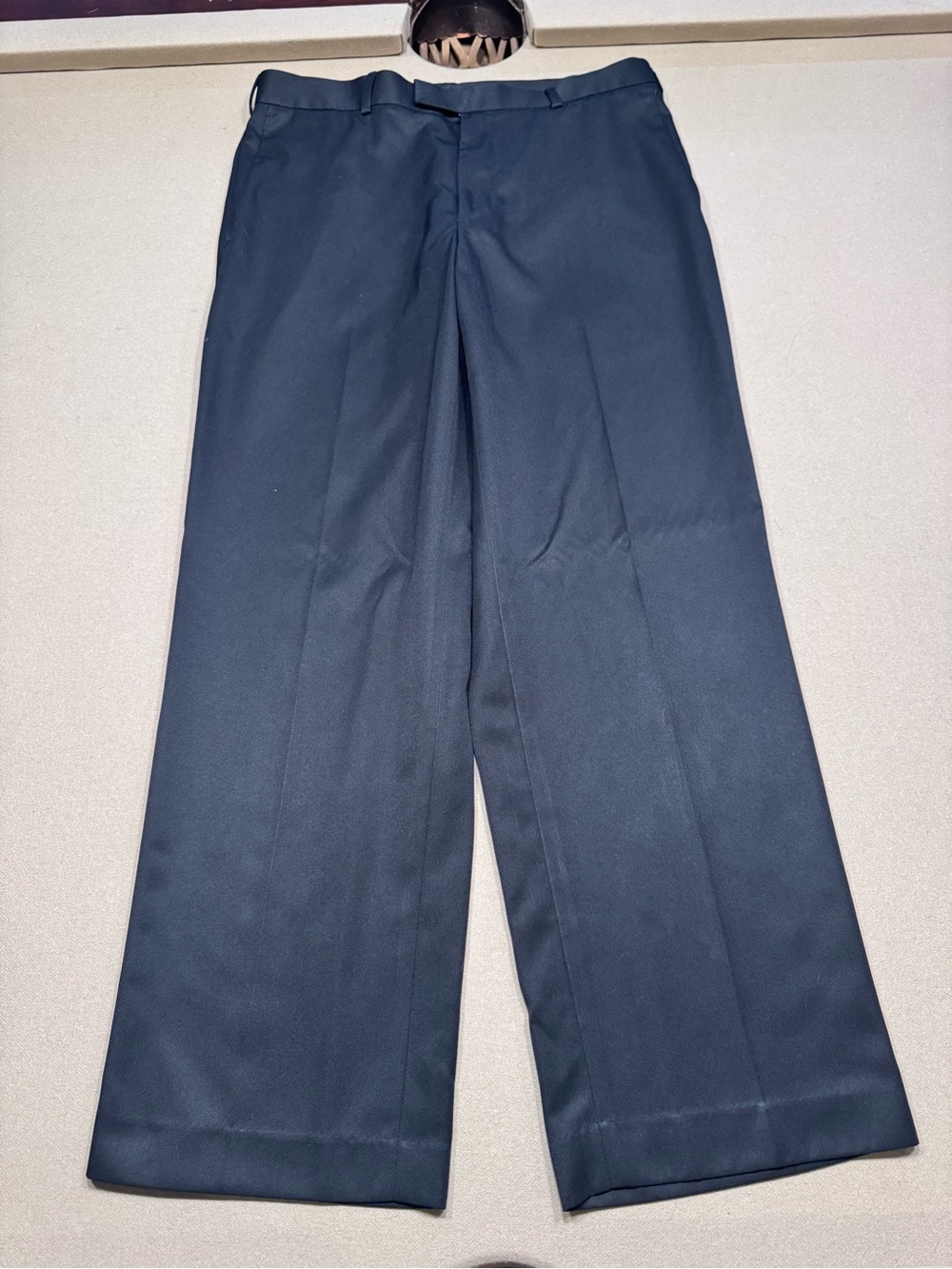 Perry Ellis Men's Black Dress Pants